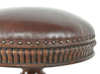 AFD Home Church Street Leather Bar Height Stool