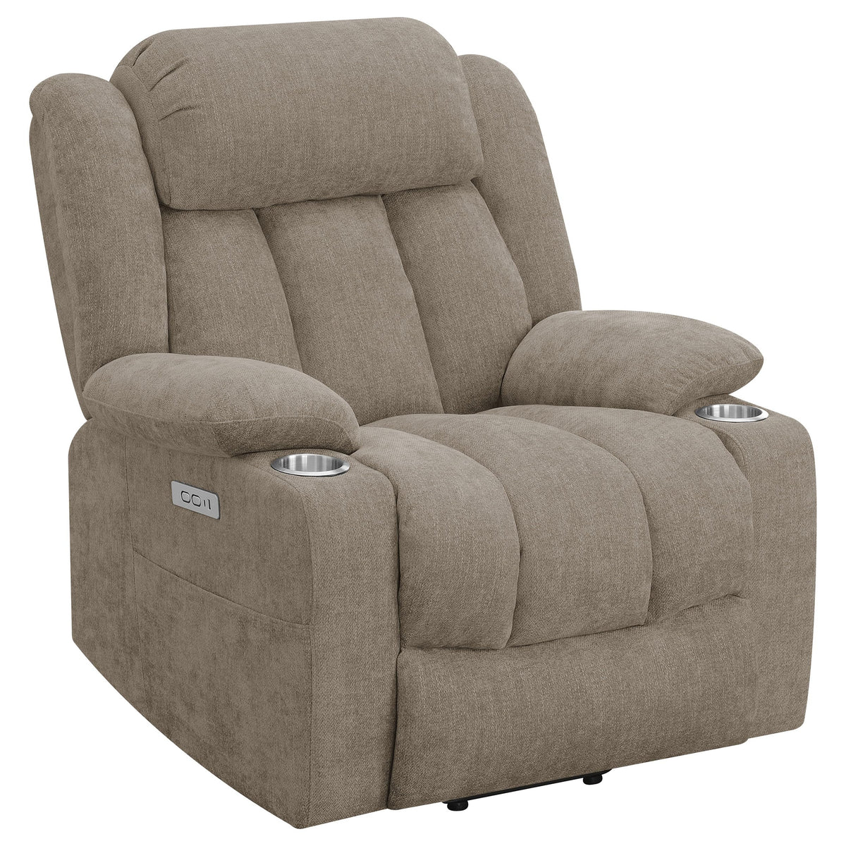 Coaster Home Furnishings Houston Upholstered Power Lift Recliner Chair Camel