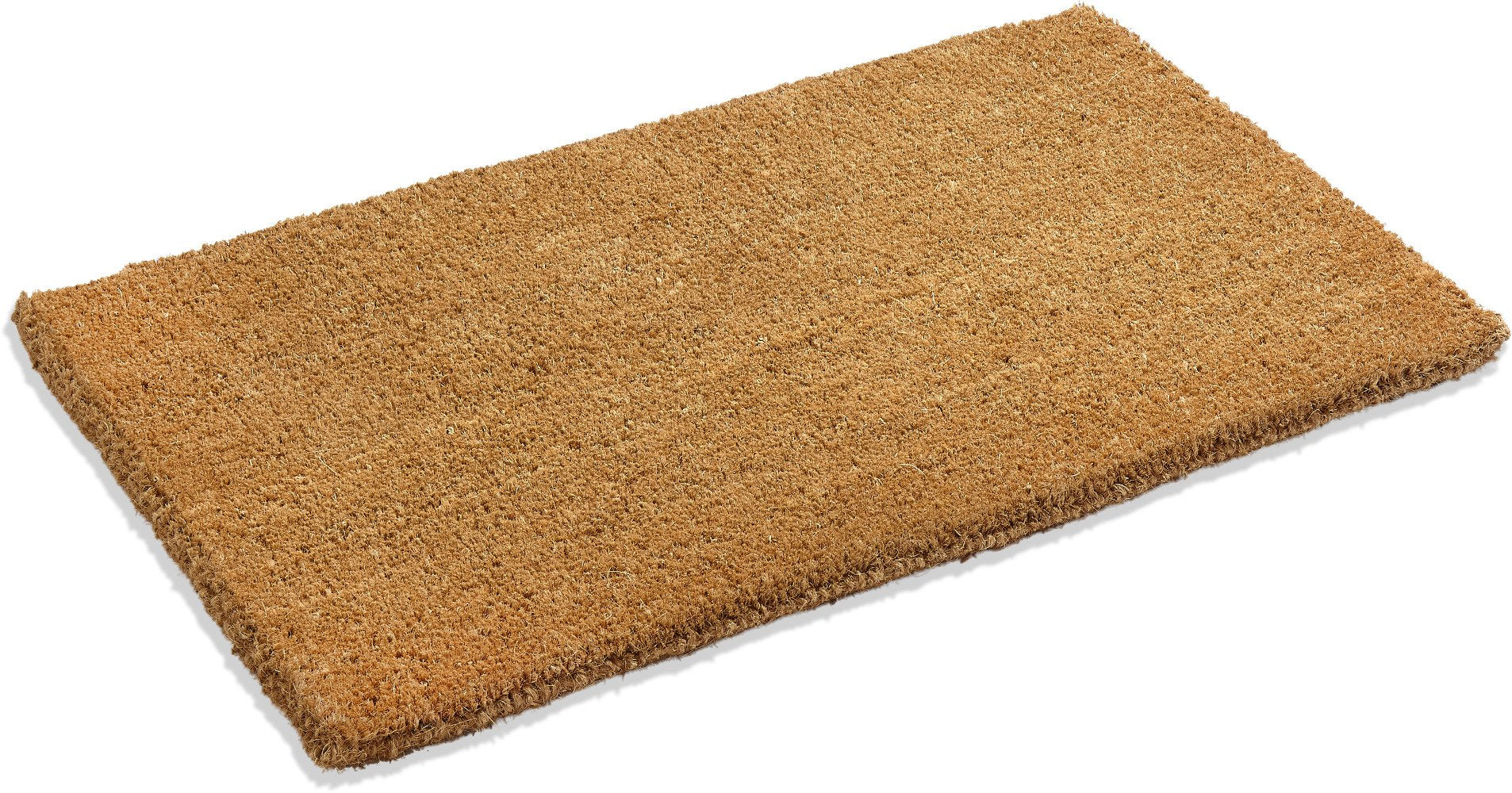 Kempf 1 Thick Natural Woven Coco Coir Doormat, 22 x 36, Heavy-Duty Entrance Mat for Front Door, Entryway & Porch
