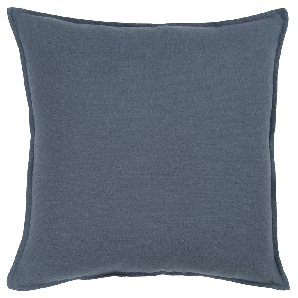 Rizzy Home | T05678 | Poly Fill Decorative Pillow | 20"x20" Blue/Gray/Blue Soild