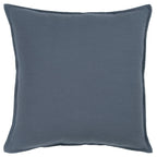 Rizzy Home | T05678 | Poly Fill Decorative Pillow | 20"x20" Blue/Gray/Blue Soild