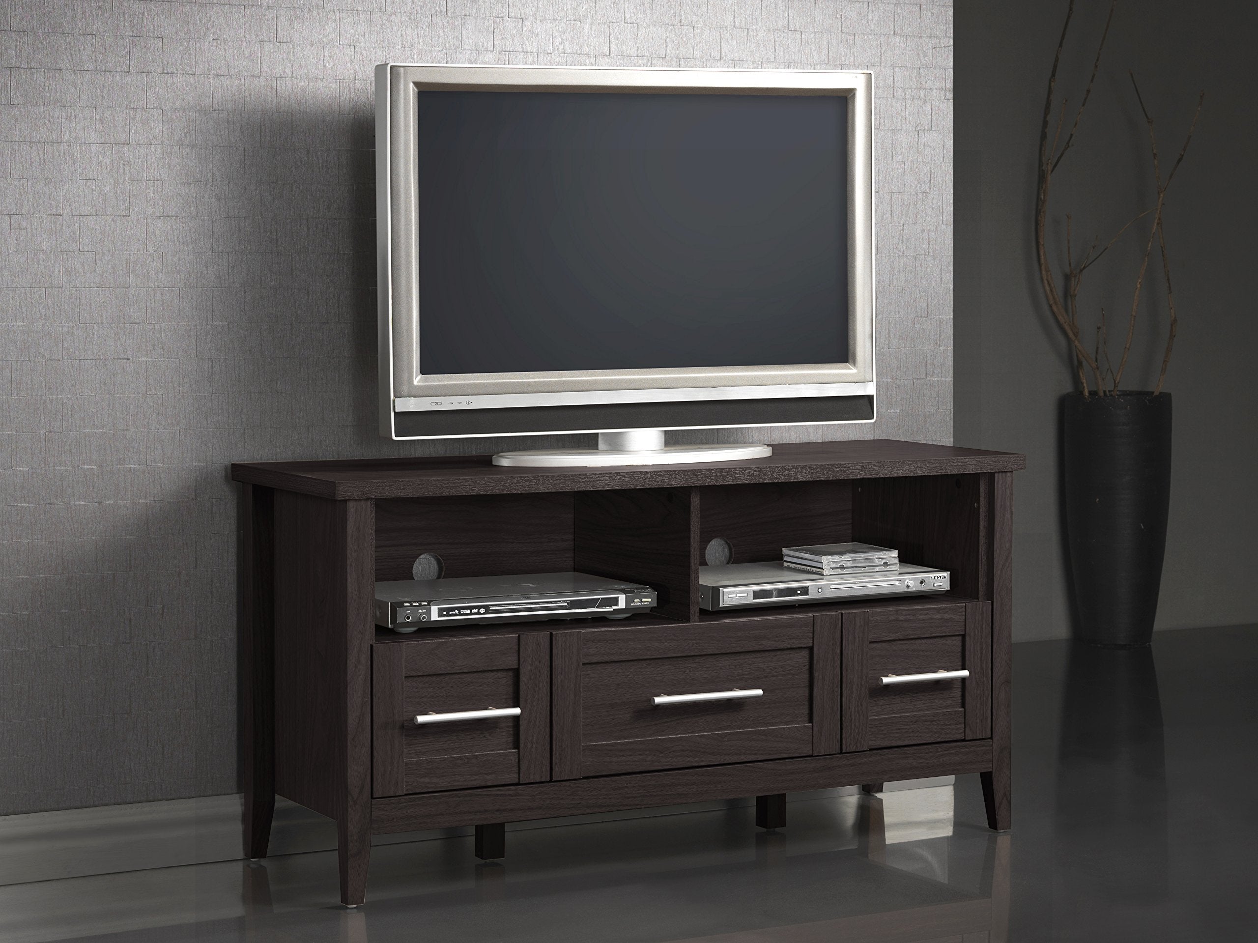Baxton Studio TV Stand 3-Drawers - Thumbnail 5
