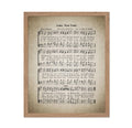 Poster Master Classic Music Poster - Vintage Instructional Print - Gift for Artist, Singer - Come Thou Fount, Hymnal Sheet, Song