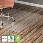 Lorell Hard Floor 60" Rectangular Chairmat