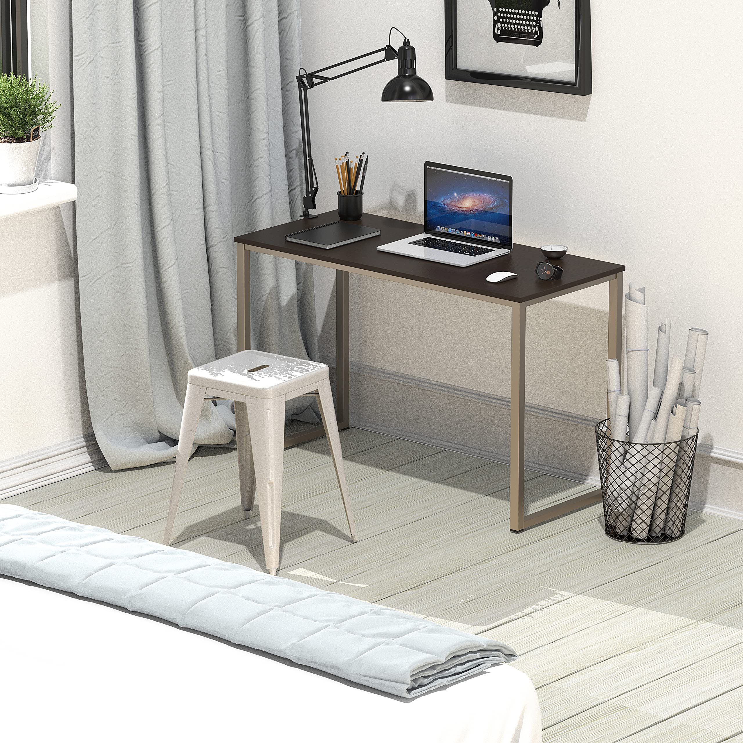 Shw Mission Home Office 32-Inch Computer Desk, Espresso