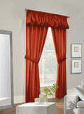 Thermalogic Prescott Insulated, Five (5) Piece Set with One (1)-Rod, Panels 80 Inches by 84 Inches, Burgundy
