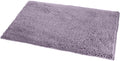 Amazon Basics Non-Slip Microfiber Shag Bathroom Rug Mat, 21 x 34, Lavender