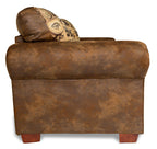American Furniture Classics Model River Bend Loveseat, Brown