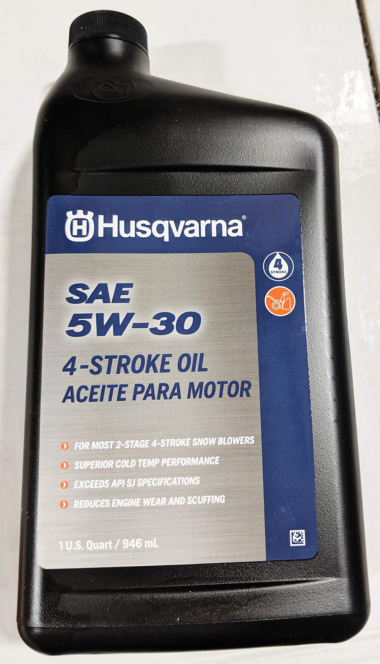 Husqvarna 32-Oz 4-Cycle 5W-30 Snow Blower Engine Oil 593153503