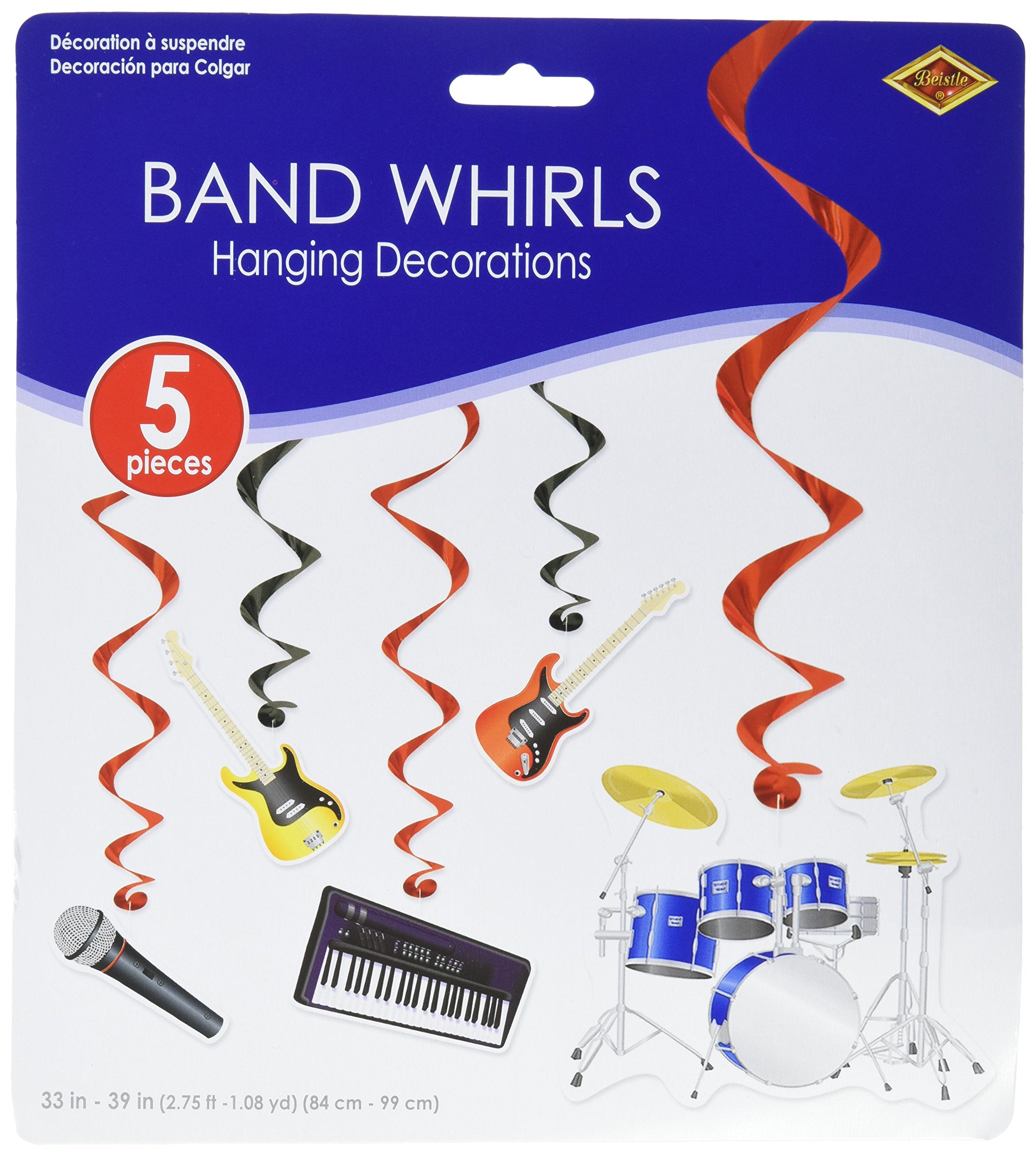 Beistle Band Whirls