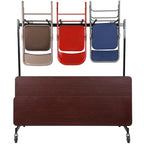 Flash Furniture Falon Chair and Table Combo Dolly