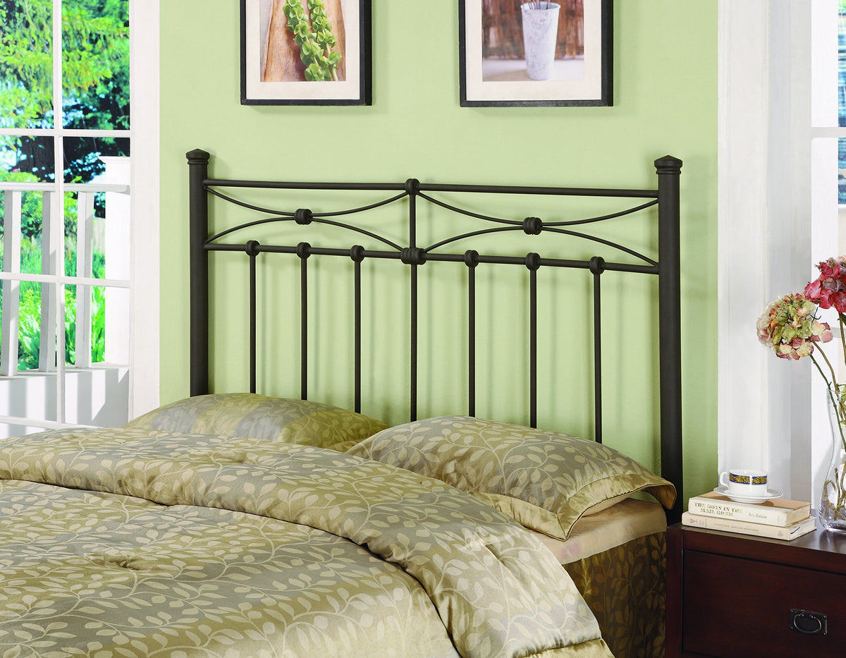 Lane Full/Queen Metal Headboard in Rustic Bronze