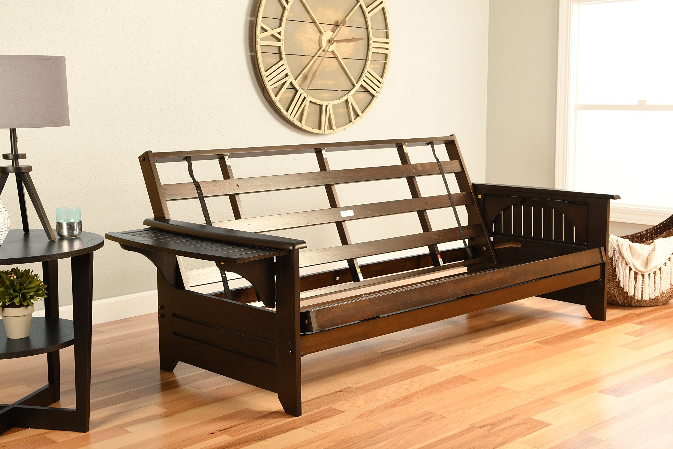 Kodiak Furniture Phoenix Queen Traditional Solid Wood Futon Frame