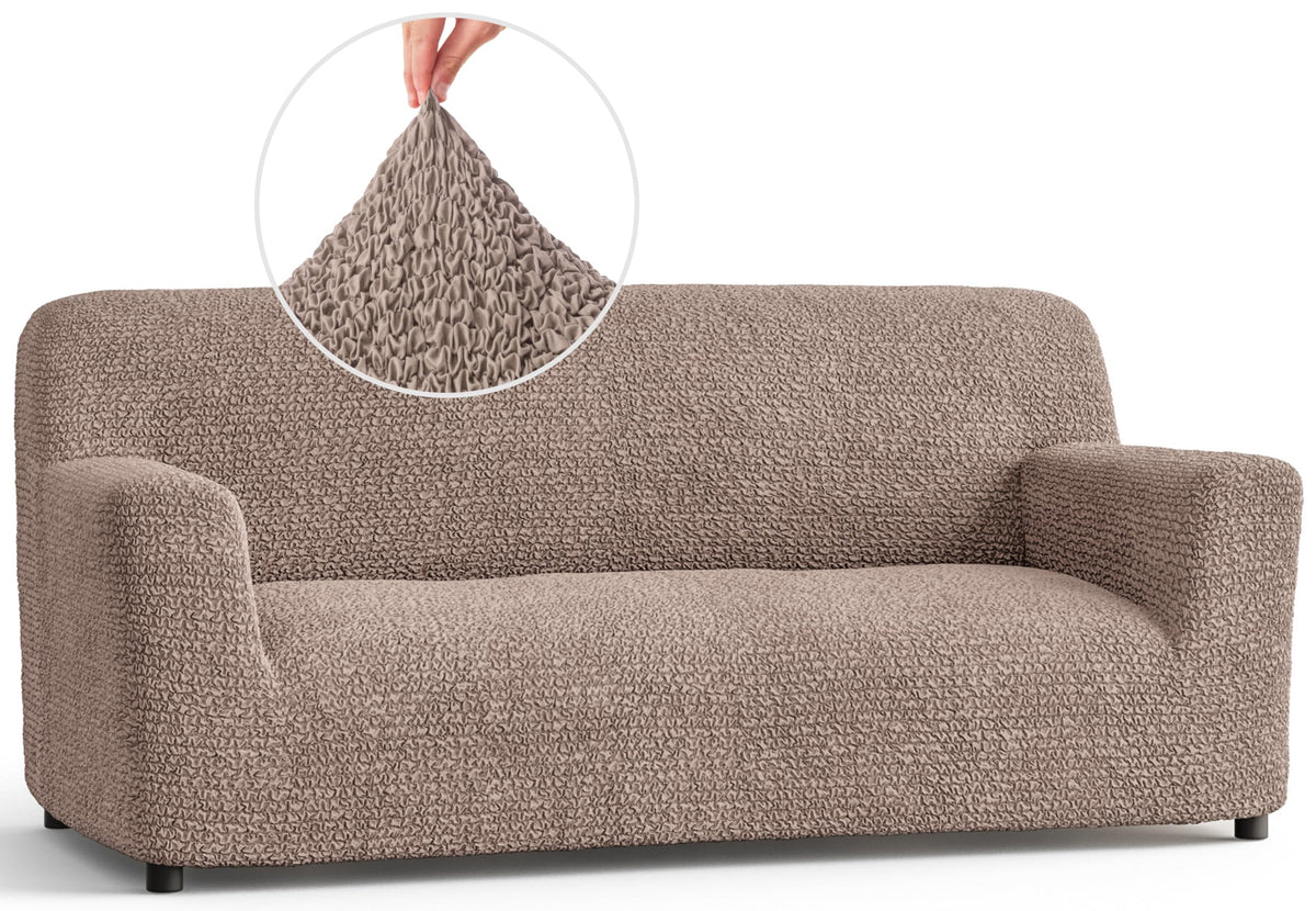 PAULATO BY GA.I.CO Sofa Slipcover - Stretch Couch Cover - Stylish Cushion Sofa Cover - Soft Polyester Fabric Slip Cover - 1-Piec