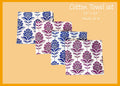 CRAZYWEAVES Cotton Lunch Towel for School Kids Office Towel Cotton Hand Towel Daily use face Towel Kitchen Towel(18 * 24)