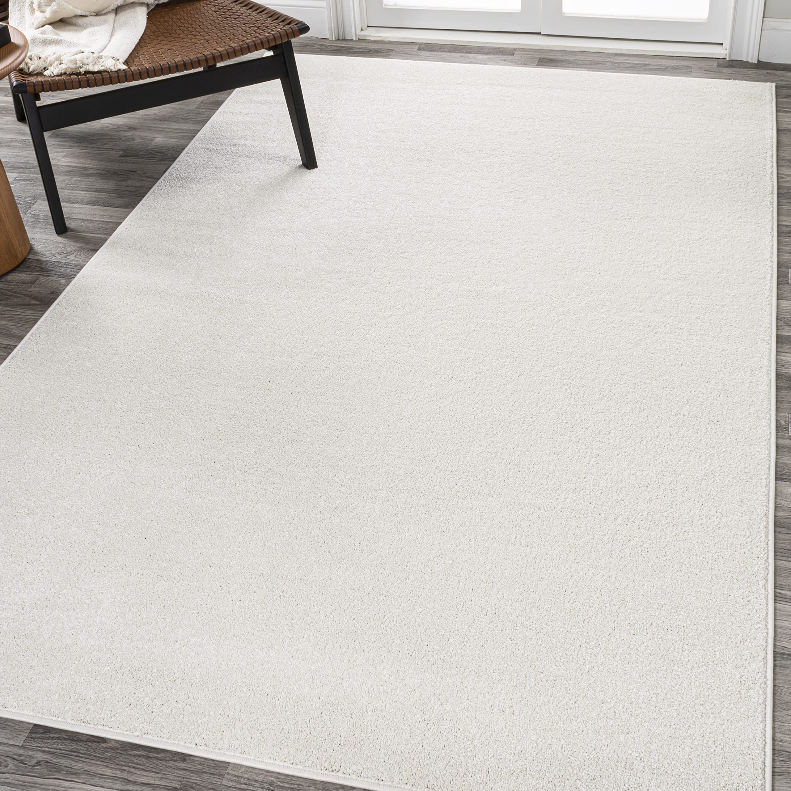 JONATHAN Y SEU100T-15 Haze Solid Low-Pile Indoor Area Rug, Coastal, Bohemian, Minimalist, Classic, Casual for Bedroom,Kitchen,Li