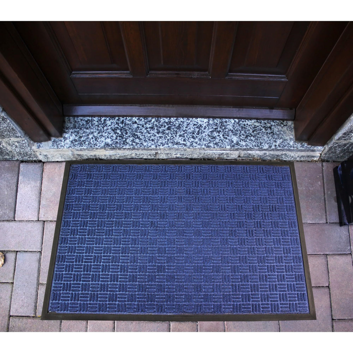Floortex® Ribmat Heavy Duty Door Mat - 24' X 36' – Blue