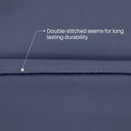 Oubonun 100% Cotton Body Pillowcase - 800 Thread Count/21X54, Moisture Absorbent And Breathable, Premium Hotel Body Pillow Cover For All Seasons, Steel Blue