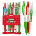 Holiday Smens - Candy Cane Scented Gel Pens 6 Count, Stocking Stuffer Gifts For Kids School Supplies Party Favors Classroom Rewa