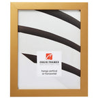 Craig Frames Confetti, Modern Gold Picture Frame, 14 x 22 Inch