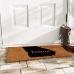 Calloway Mills 102432436 Georgia Doormat, 24' X 36', Natural/Black