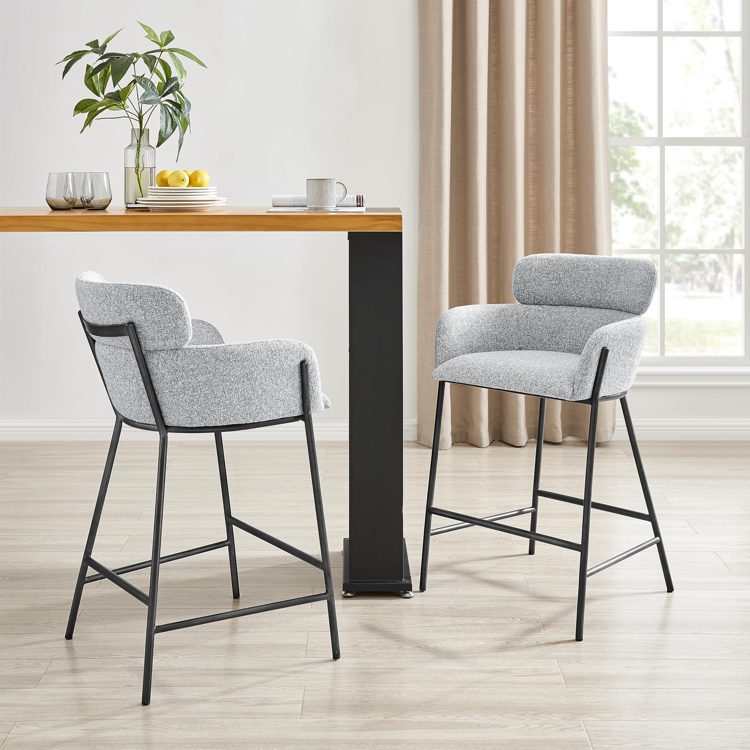 npd furniture and more Finley Fabric Counter Stool
