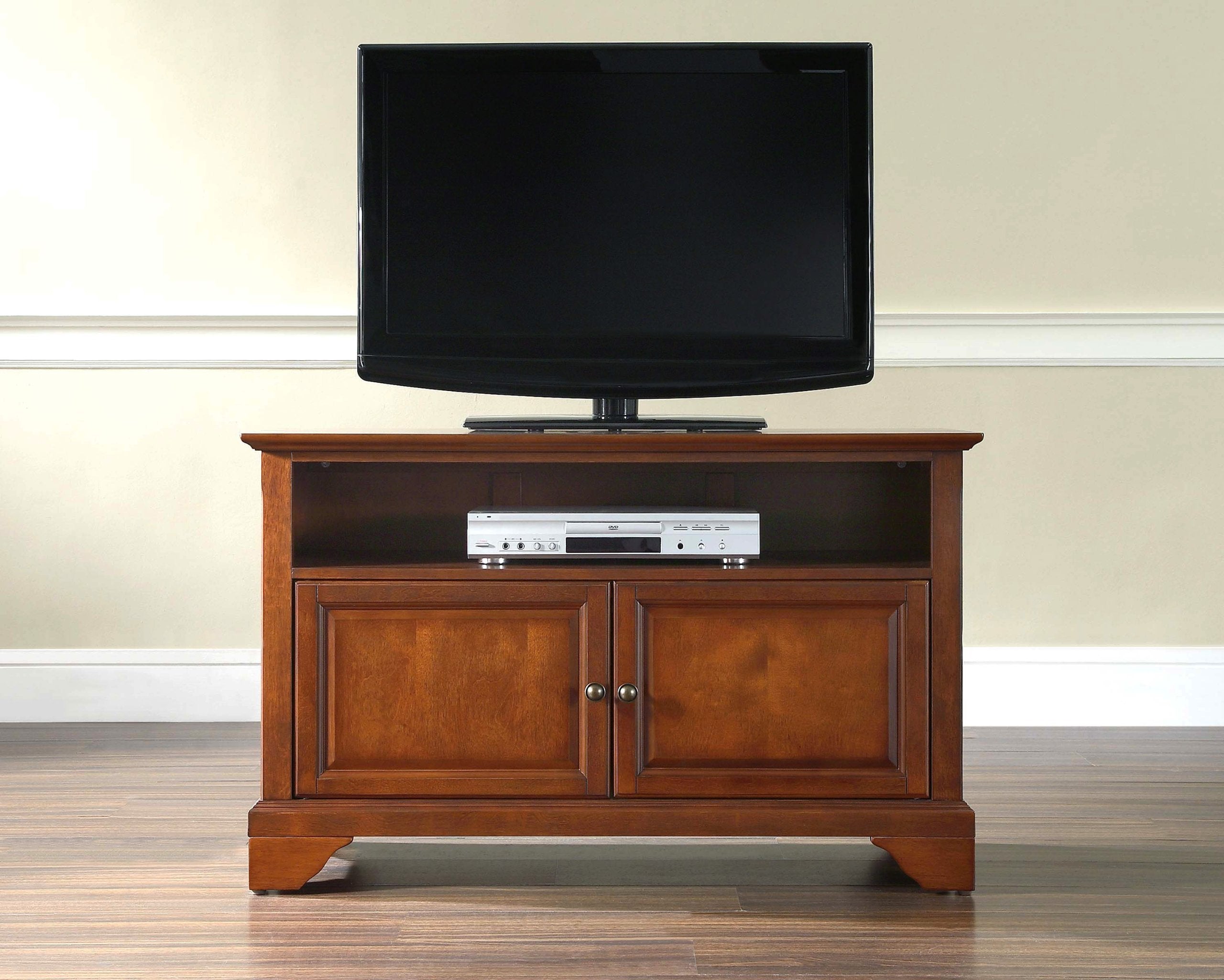 Crosley Furniture Lafayette 42-Inch Tv Stand - Classic Cherry