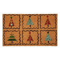 Home & More Calloway Mills 121051729 Christmas Trees Doormat, 17 x 29, Multicolor