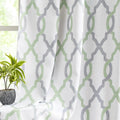 Ugoutry Green Grey 84 Inch Long Full Blackout Curtains For Bedroom, Thermal Insulated Grommet Window Treatments, Energy Saving C