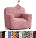 PAULATO BY GA.I.CO. Chair Cover - Armchair Cover - Armchair Slipcover - Soft Fabric Slipcover - 1-Piece Form Fit Stretch Stylish
