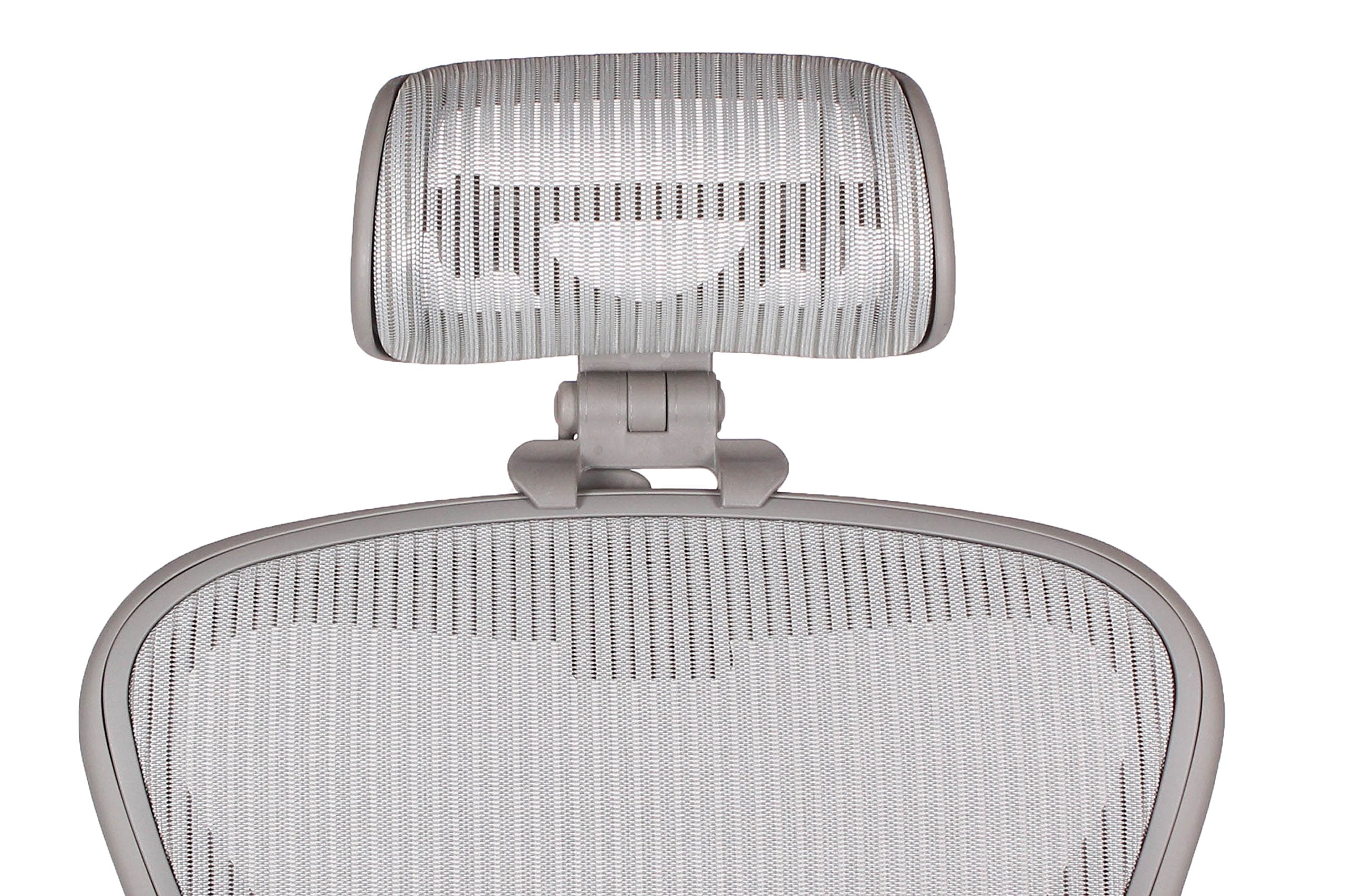 Engineered Now The Original Headrest For The Herman Miller Aeron Chair (H3 For Classic, Zinc)