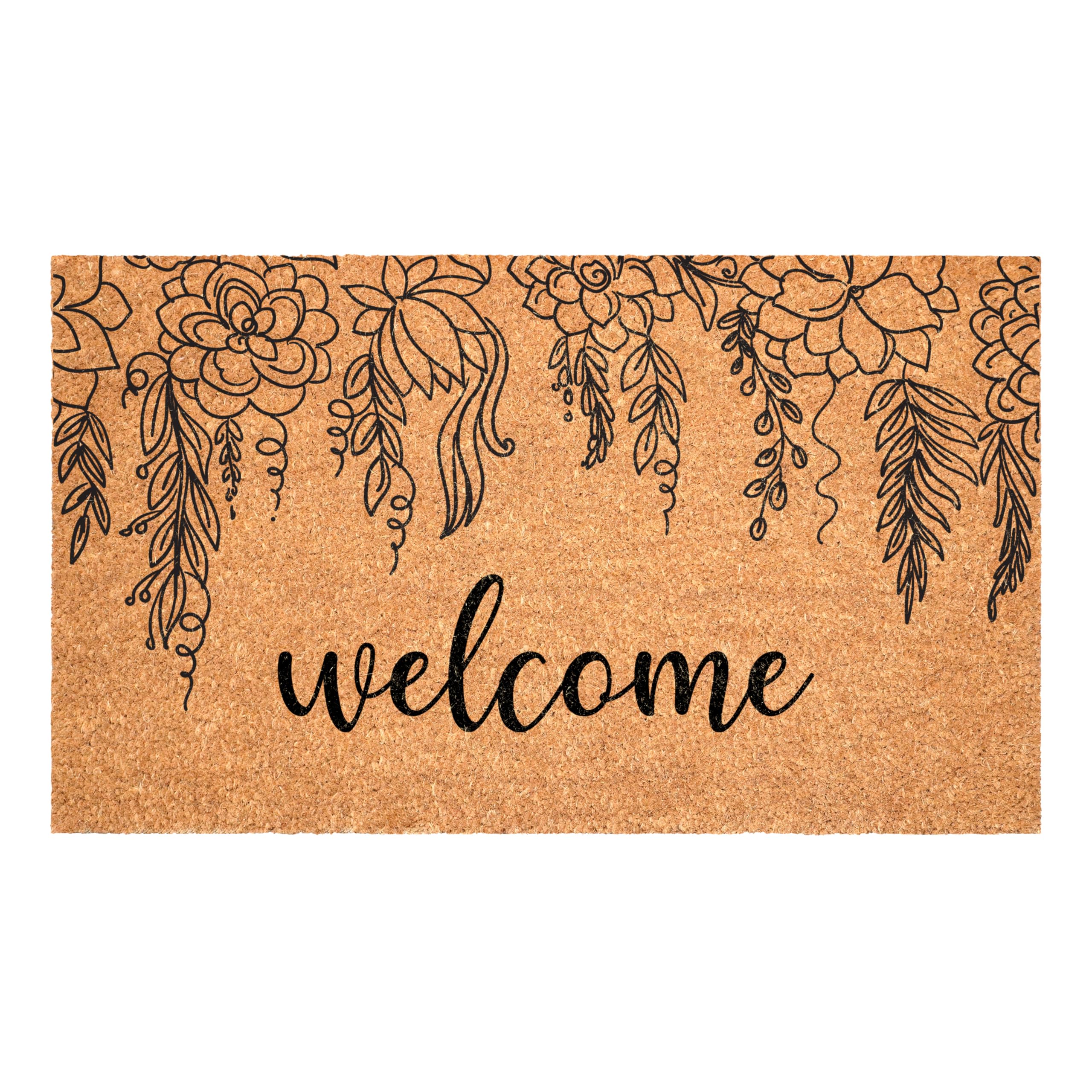 Calloway Mills Floral Vine Welcome (17 x 29)