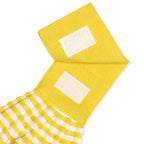 Cackleberry Home Gingham Check Terrycloth Hanging Kitchen Hand Towel Cotton With Button Accent, Set Of 2 (Charcoal Gray)