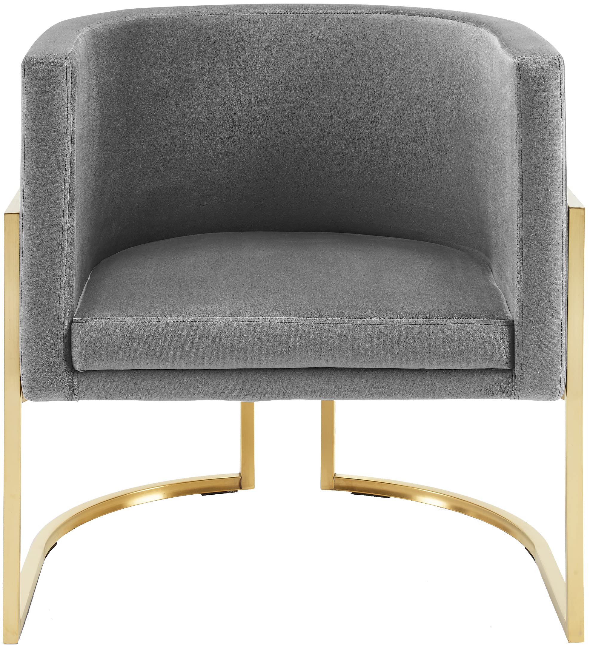 Crosley Furniture Willow Velvet Accent Chair - Thumbnail 2