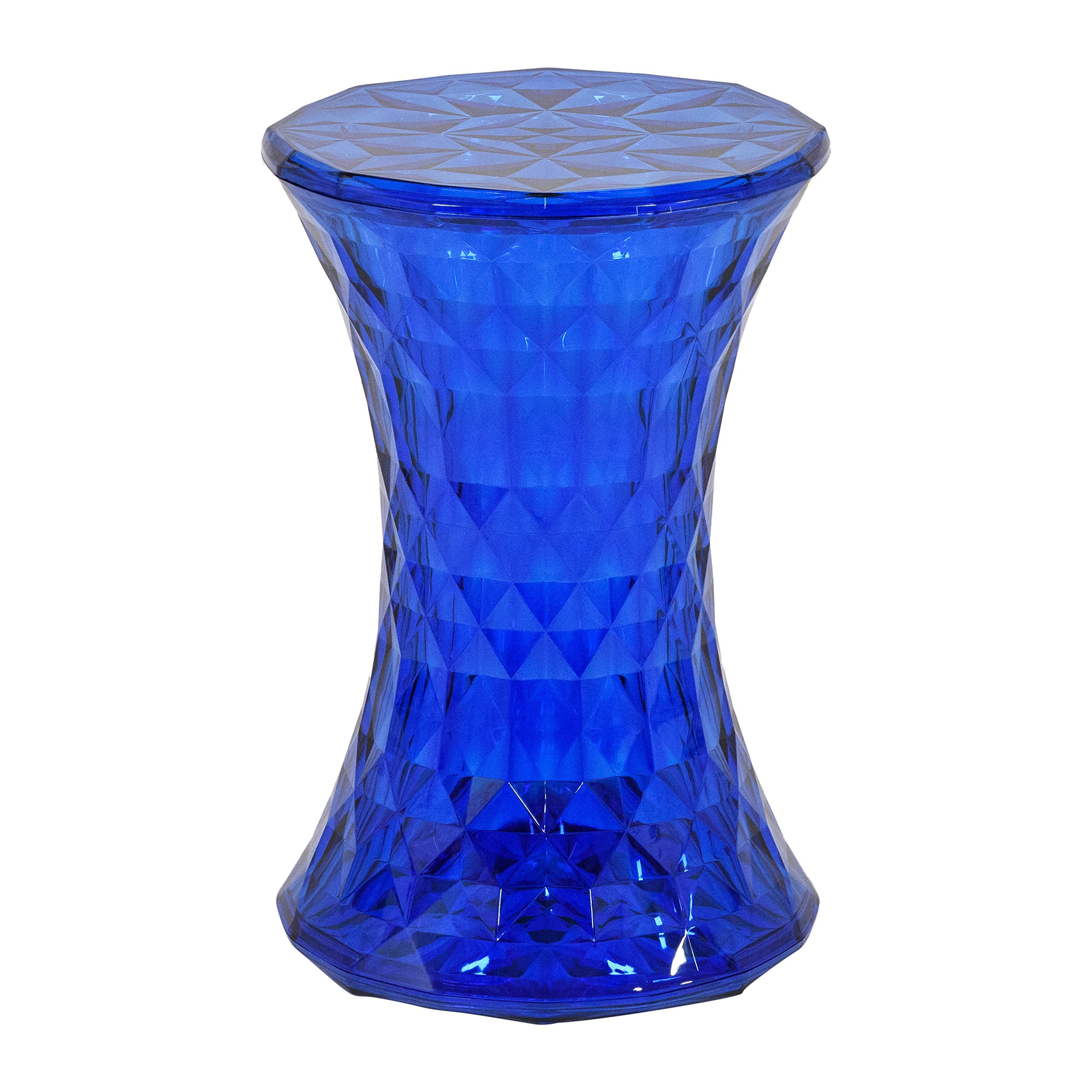 Diamond Shaped Modern Vanity Clio Stool/Side Table