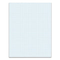 Tops Quadrille Pad, Gum-Top, 8-1/2 X 11 Inches, Quad Rule , White Paper, 50 Sheets Per Pad (33081)