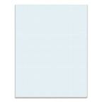 Tops Quadrille Pad, Gum-Top, 8-1/2 X 11 Inches, Quad Rule , White Paper, 50 Sheets Per Pad (33081)