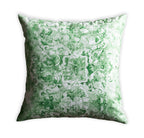 Maison D' Hermine Decorative Pillow Cover 100% Cotton 18 Inch X 18 Inch Square Toile Cushion Covers With Invisible Zipper For Sofa, Bedroom, Home, Secret Garden - Quite Courtyard - Spring/Summer