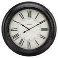Westclox 32213VBK 24 inch Traditional Wall Clock Battery-Operated Clock for Living Room, Bedroom, Office | Ideal Housewarming Gi