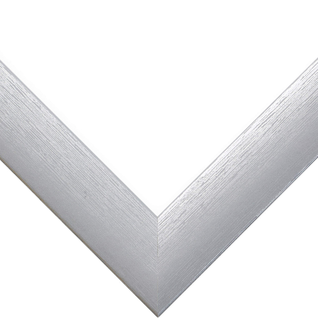 Craig Frames Contemporary Picture Frame, 14 X 18 Inch, Brushed Silver