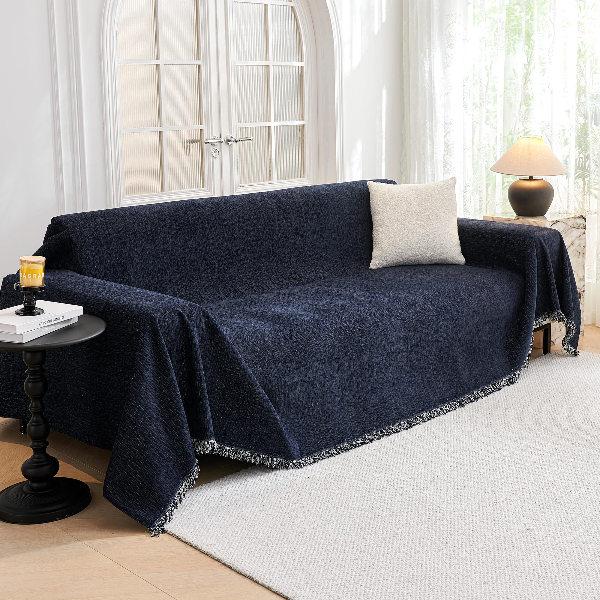 Mysky Home Couch Covers Sectional Couch Covers For Pet Sofa Covers Non Slip Soft Couch Sofa Cover, Washable Furniture Protector