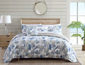 Tommy Bahama - California King Comforter Set, Cotton Reversible Bedding with Matching Shams & Bedskirt, All Season Home Decor (R