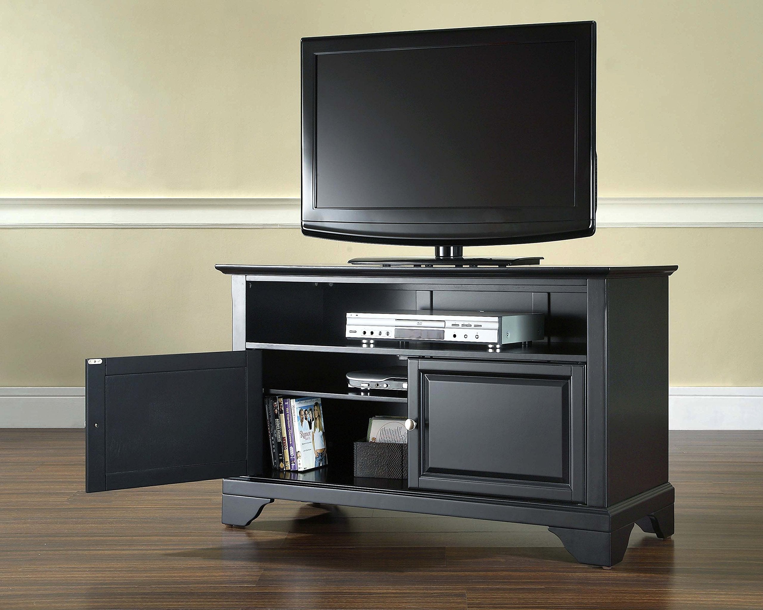 Crosley Furniture Lafayette 42-Inch Tv Stand - Black