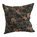 Blazing Needles Printed Throw Pillow, 17", Midnight Rosebud