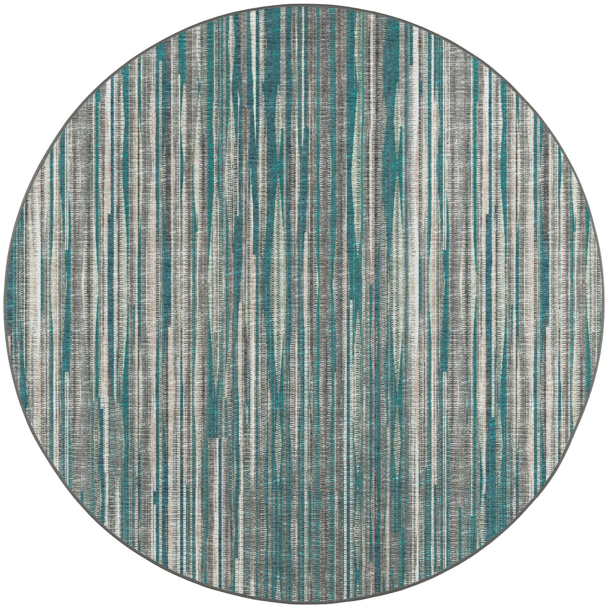 Dalyn Amador Aa1 Teal 4' X 4' Round Rug Aa1Te4Ro