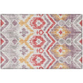 Sedona Sn2 Purple Bohemian Rug Rectangle 8' X 10'