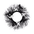 Nearly Natural 22In. Halloween Ghost And Bats Twig Wreath