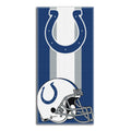Northwest NFL Indianapolis Colts Beach Towel, 30 x 60, Zone Read