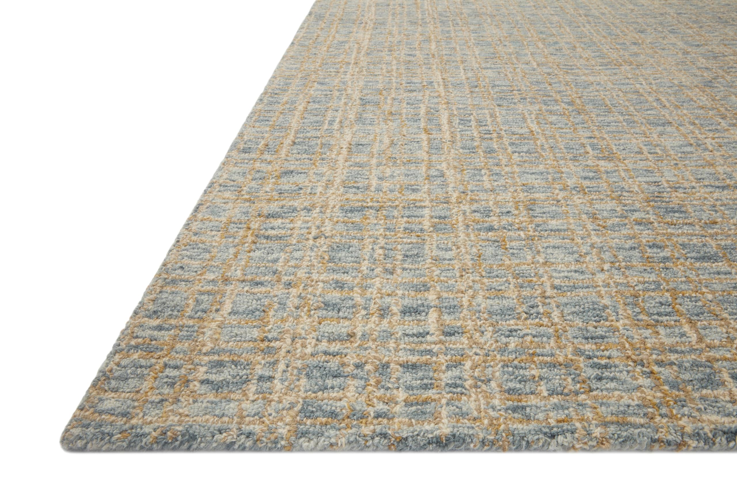 Loloi Chris Loves Julia X Polly Blue/Sand 3'-6'' X 5'-6'' Accent Rug