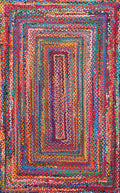 nuLOOM Tammara Bohemian Hand Braided Runner Rug, 2 6 x 12, Multi